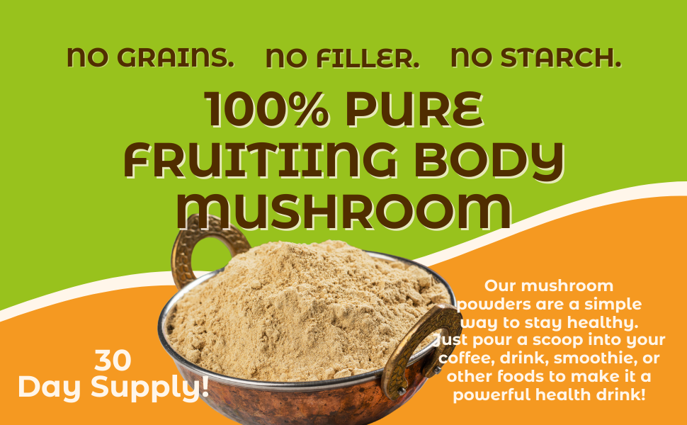Hongo Premium Enoki whole fruiting body mushroom powder — lifestyle image