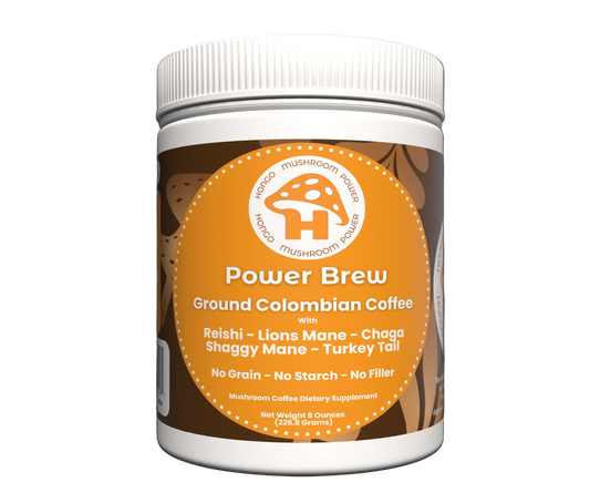 Hongo Power Brew - Mushroom Coffee
