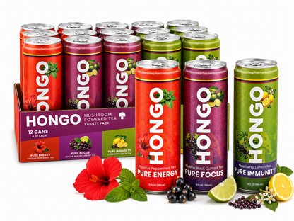 Hongo Vitality Tea Variety Pack