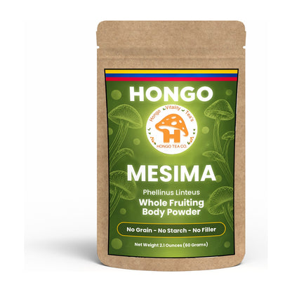 Hongo Mesima Mushroom Powder - 2.1 oz (60 g) pouch, front