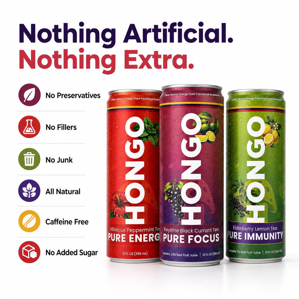 Nothing Artificial. Nothing Extra.