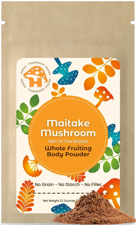 Maitake Mushroom Whole Fruiting Body Powder