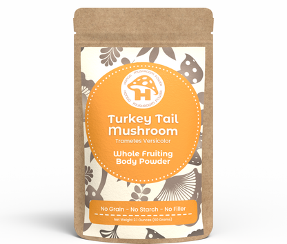 Hongo Turkey Tail whole fruiting body mushroom powder — product image